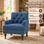 Mid-Century Modern Upholstered Armchair,Beige-137769436