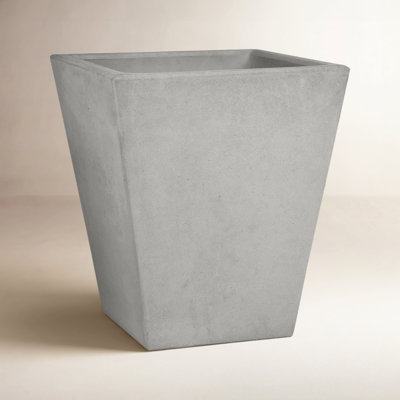 20 in. Short Tapered Square - Natural Finish - Grey