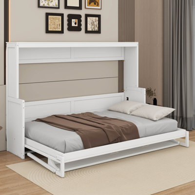 Queen Murphy Bed With Hydraulic Lift