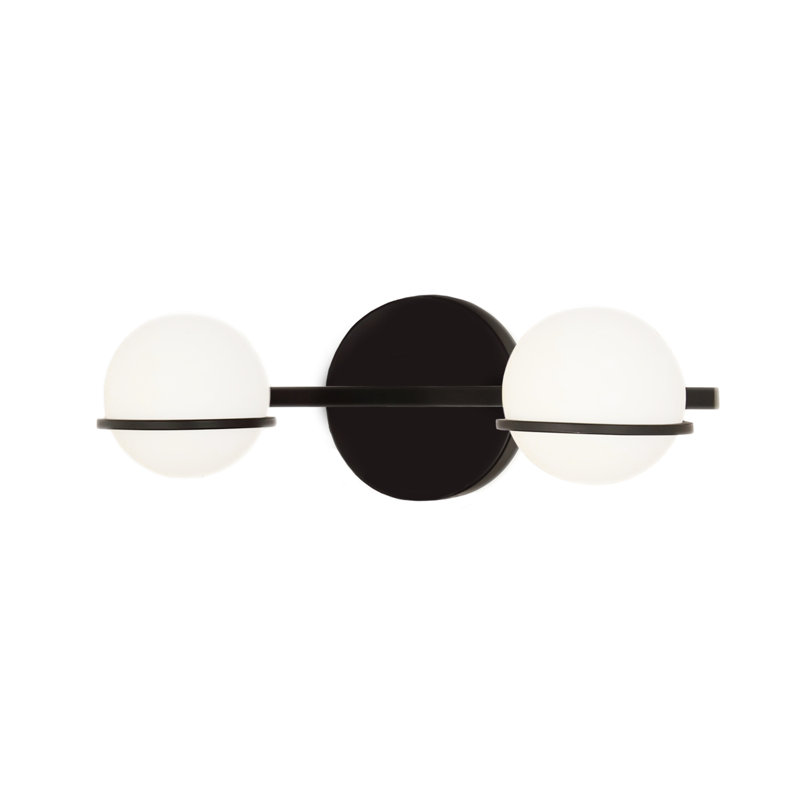 Bar pour salle de bain Eastwood, Noir mat, 2