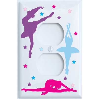 Geography 2 - Gang Duplex Outlet Standard Wall Plate