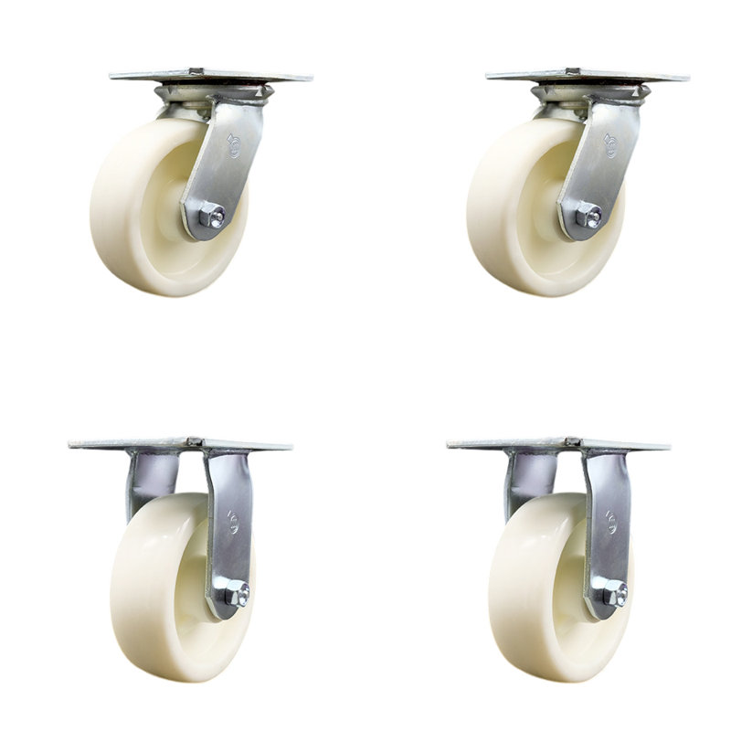 4 Piece Nylon Caster Set