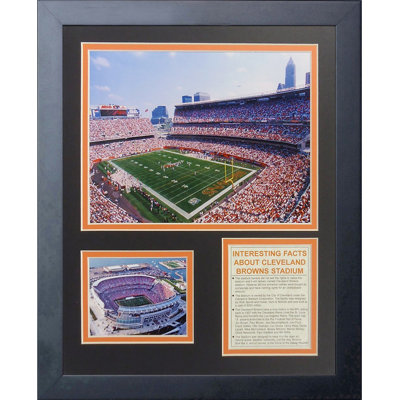 Memorabili encadrée « cleveland browns cleveland stadium »