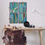  «Blue Wavy Arch Shapes», ensemble de 4 giclées par Pippin Schupbach-1101344892-1101344894