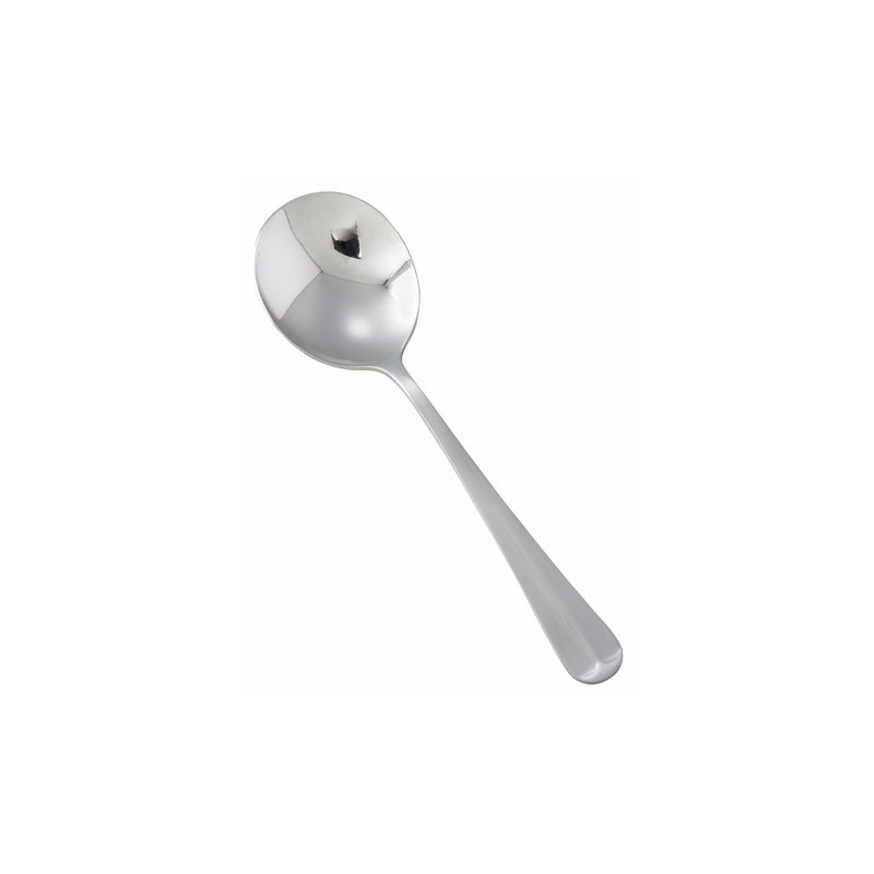 Cuillère à bouillon en acier inoxydable Lafayette, poids lourd, 7 po (paquet de 12)