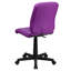 Mid-Back Quilted Vinyl Swivel Task Office Chair-1225113997-1225113993
