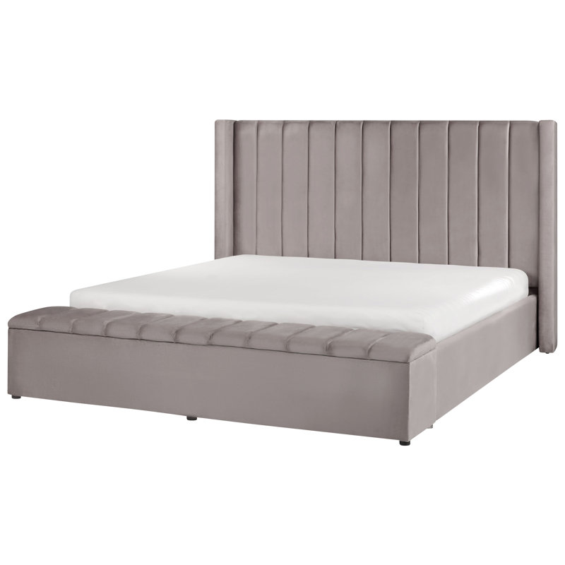 Noyers 132cm Waveless Polyester Hard-Side Waterbed Mattress, Super King (6')