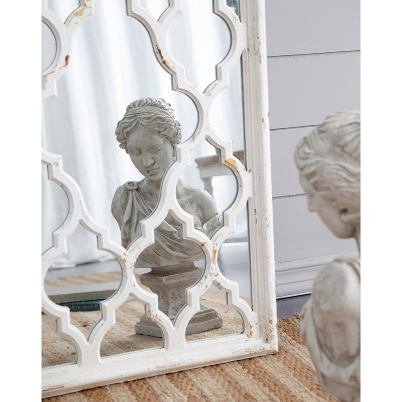 24" X 60" Distressed Floor Mirror, Full Body Mirror For Bathroom Bedroom Living Room