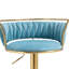 Tabouret de bar pivotant avec dossier Ginko-879315310-882844525