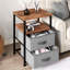 Table de chevet 2 tiroirs Erike-2140393713-2140393719