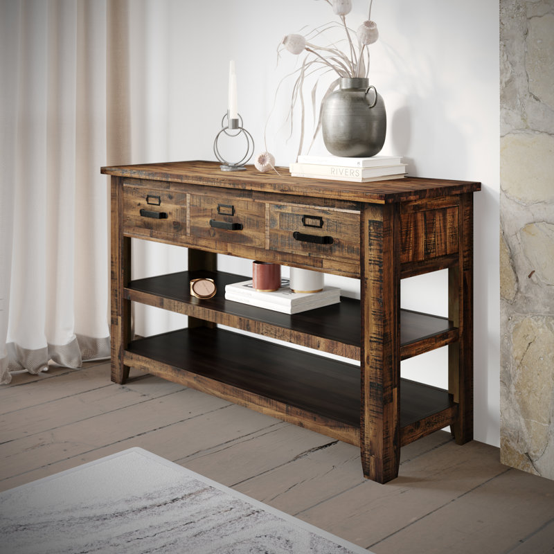 Crawford 50'' Solid Wood Console Table