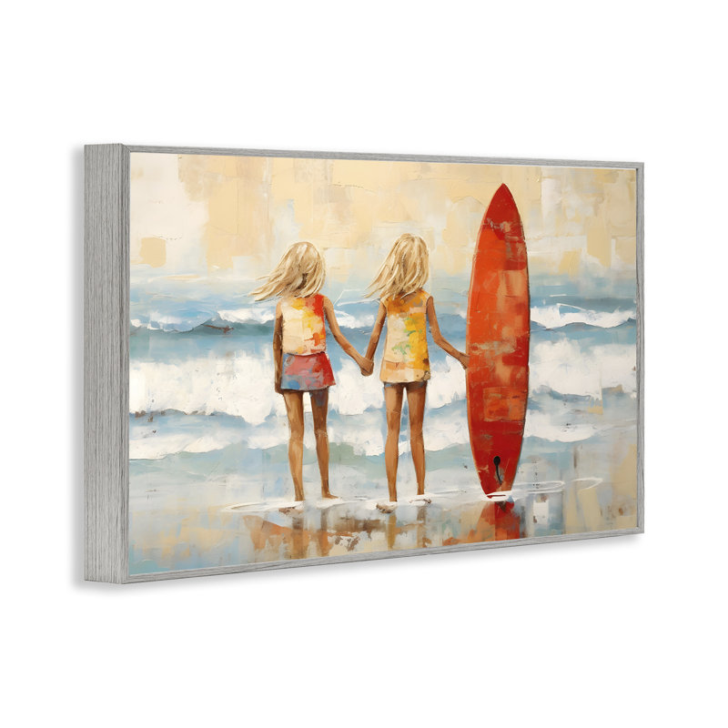 Art pour enfants et plage, estampe numérique par Petal Prints Design, Estampe numérique Farmhouse, H 12 po x l 18 po