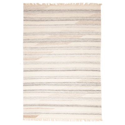 Ankara FW Cream Kilim 5'7" x 7'7"