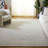 Marjetka Tufted Wool/Cotton Performance Abstract Rug in Sage/Ivory-947253641