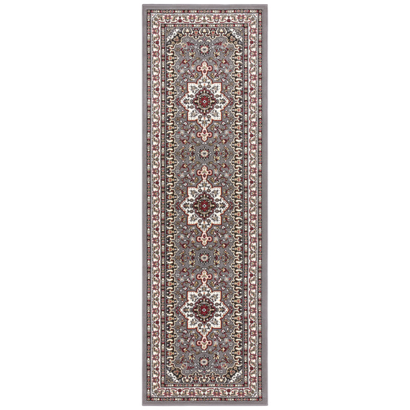 Parun Täbriz Tufted Grey Rug, Runner 80 x 250cm