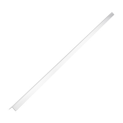 10-Pack Stainless Steel Wall Corner Protectors, 304 Grade Metal Edge Guards with Adhesive Tape, 96-Inch Length for Home and Commercial Use, Silver