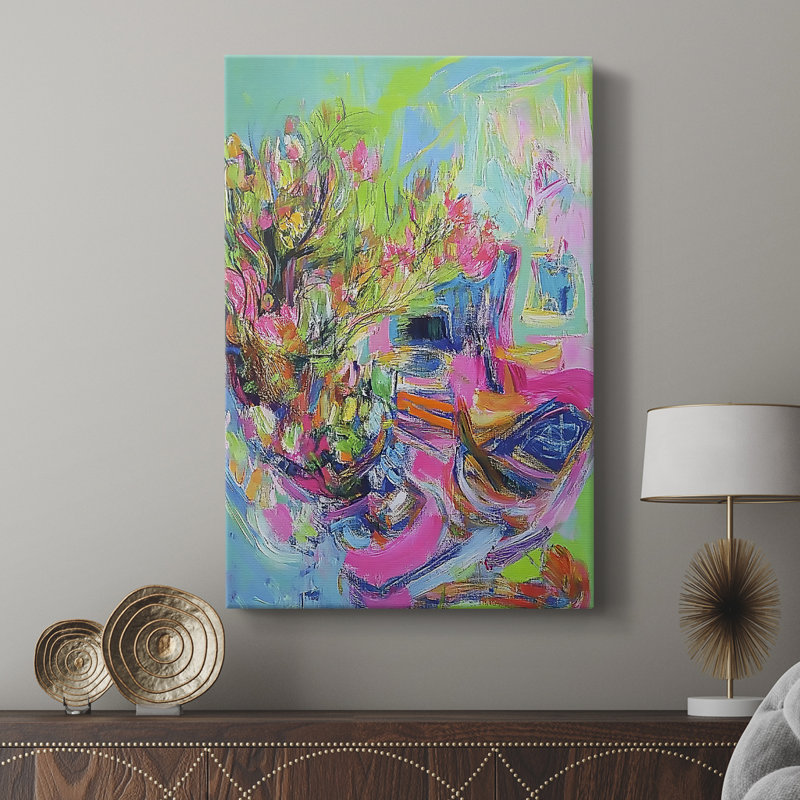 FLORAL Series DLXIX - Gallery Cavas, H 27 po x l 18 po