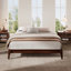 Eco-Friendly Bamboo Platform Bed with Natural Texture and Easy Assembly-2060646242-2065342814
