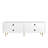 Modern Warm TV Cabinet For 80 Inch TV Stands, For Living Room Bedroom