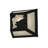 Rustic Lodge Steel Flush Mounted Sconce