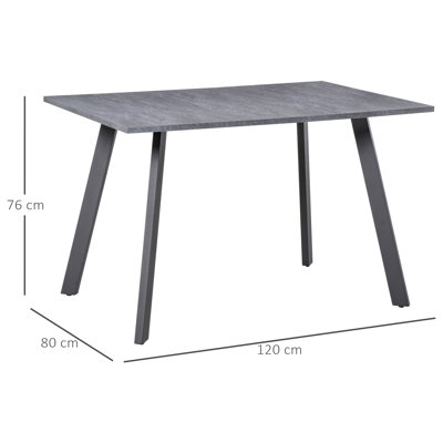 Claunch Metal Base Dining Table