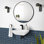 Sublime Compact Ceramic Wall Hung Sink in White SM-WS317