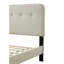 Lit double tapissier dans une boîte avec USB