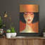 Art mural en métal Latitude Run® «Lady In Orange» par Svetlana Aleynikova-707025634