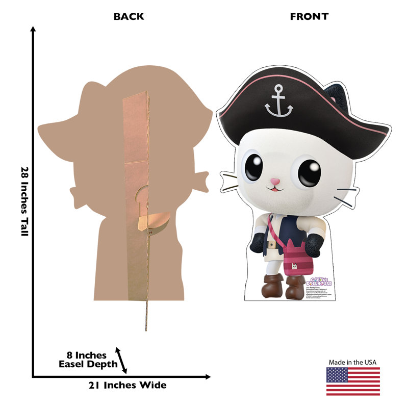 Pandy Paws 28'' Life-Size Cardboard Standup Decor