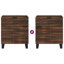 Bedside Cabinet 50 X 33 X 60 Cm Solid Mango Wood-753209325