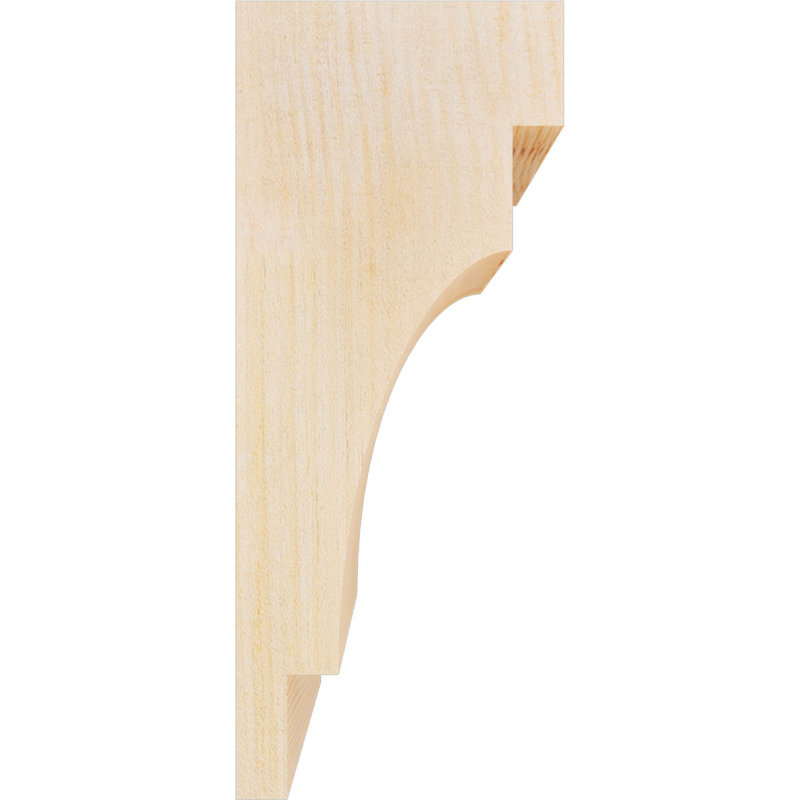 Corbeau méditerranéen, H 14 po x l 6 po x P 6 po, Sapin de Douglas, Sciage brut