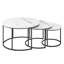 Ensemble de 3 tables basses rondes gigognes Takirra 