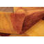 Tapis chaleureux de style Gabbeh 5 x 7 dans des tons terreux pour des intérieurs confortables