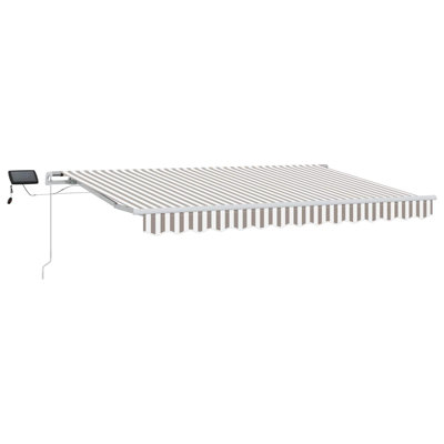 VidaXL Polyester Cover Retractable Patio Awning