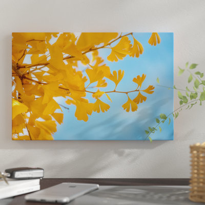 « blue is yellow », reproduction de photo sur toile