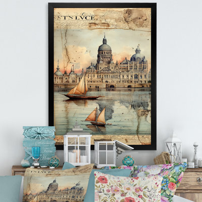 " Venice Distant Memories Journal Collage "