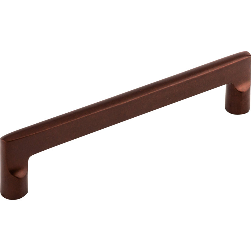 Aspen Flat Sided Appliance pull, Mahogany Bronze, 6" Center to Center