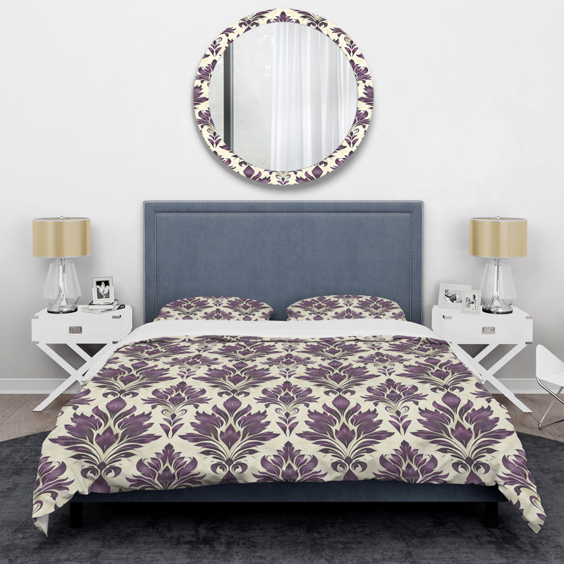 Ensemble de housse de couette Modern, Housse de couette simple et deux taies décorative