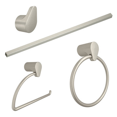 Edgestone 4 Piece Bathroom Hardware Set