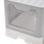 Noell Plastic Enclosed Litter Box with Scoop