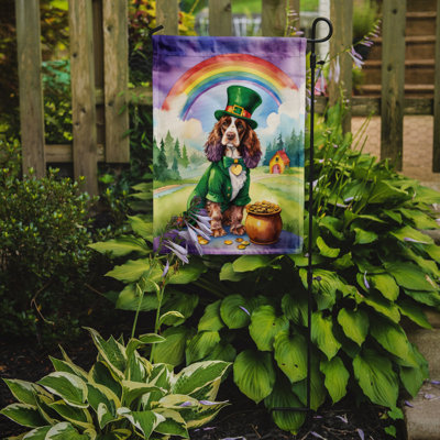 Double Sided 15.5'' H x 11.25'' W Polyester St Patrick's Day Garden Flag