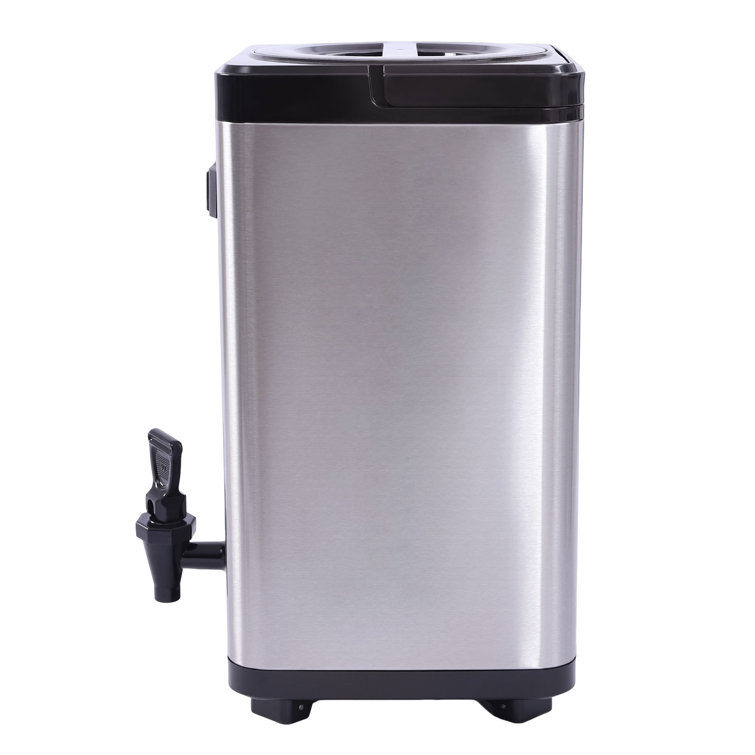 12L/ 3.17Gal Insulated Beverage Dispenser Thermal Hot & Cold Drink Dispenser