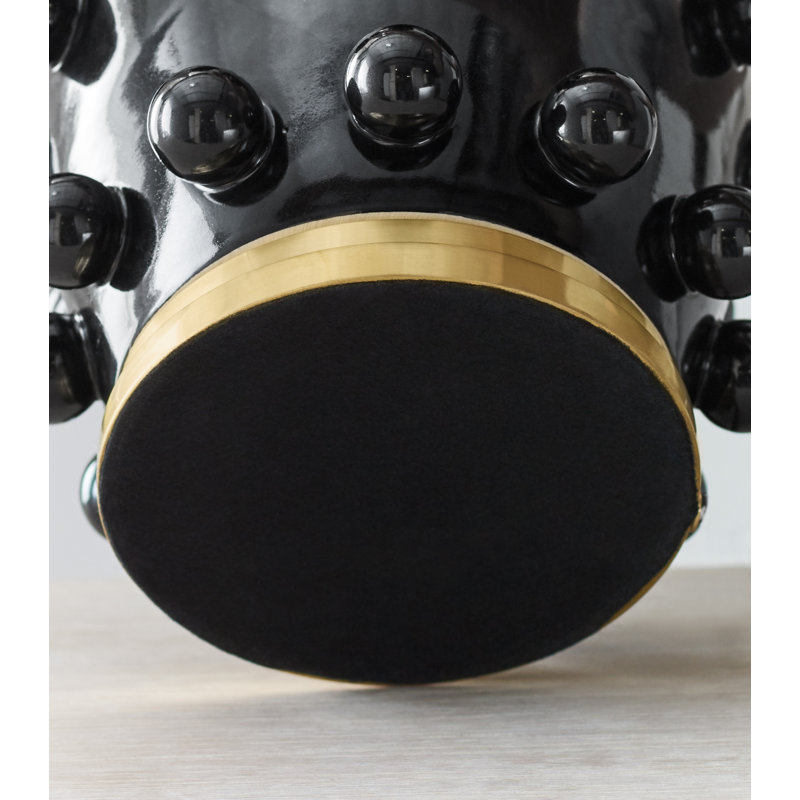 Kelly Wearstler Linden Medium Lamp, Black