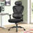Isairis Ergonomic Mesh Task Chair with Headrest and 3D Adjustable Arms-770949487