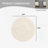 Home Weavers Classy Bathmat 100% Cotton Tufted Bath Rug, Extra Soft and Absorbent Bath Rugs, Non-Slip Bath Mats, Machine Washable bath rugs for Bathroom, 30" Round, Ivory-588872266