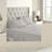 Elegant Navy King Bedding Set, Polyester Jacquard Modern Style
