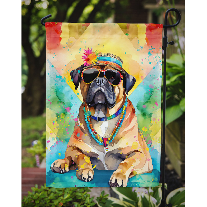 Drapeau de jardin Hippie Dawg, Cane corso