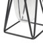 Latony 2 Piece Black Metal Table Vase Set