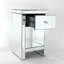 Commode 1 tiroir en miroir biseauté Kavita
