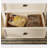 55" White Standard Solid Wood Display & China Cabinets